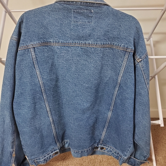 Pre-Owned Denim Jacket with HIP HOP PATCHES! 1of1 - Picture 4 of 5